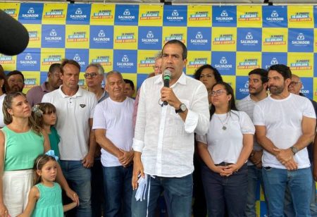 Bruno Reis desconversa sobre quem comandaria federação formada por União Brasil, PP e Republicanos Bruno Reis desconversa sobre quem comandaria federação formada por União Brasil, PP e Republicanos