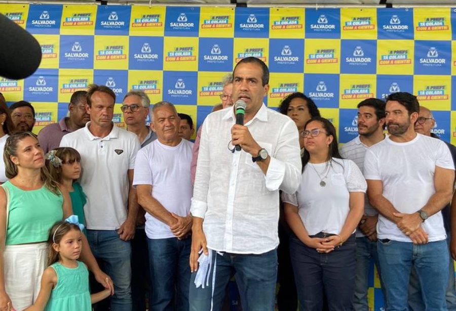Bruno Reis desconversa sobre quem comandaria federação formada por União Brasil, PP e Republicanos Bruno Reis desconversa sobre quem comandaria federação formada por União Brasil, PP e Republicanos