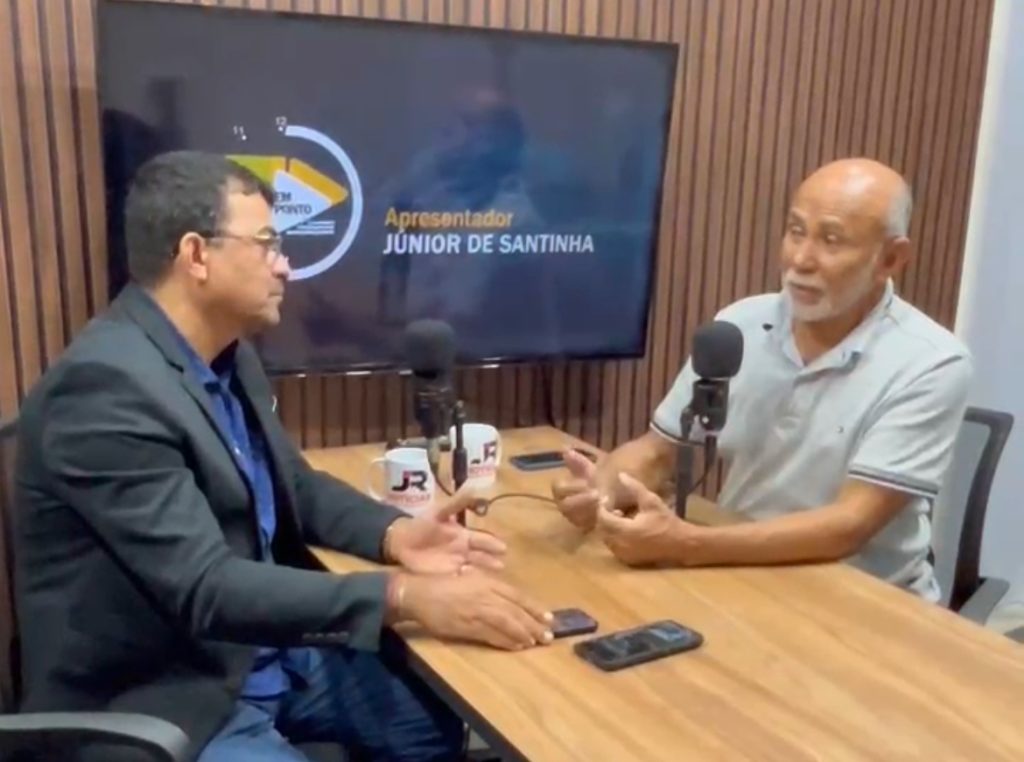 Mendonça, prefeito de Heliópolis, é entrevistado por Júnior de Santinha