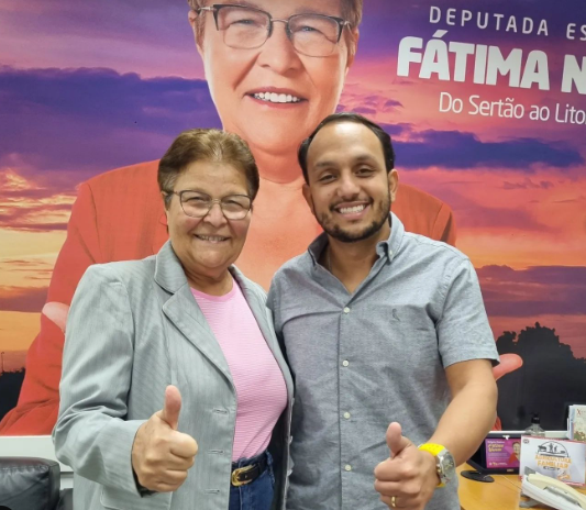 Deputada Fátima Nunes recebe prefeito de Pedro Alexandre em seu gabinete para discutir demandas municipais Deputada Fátima Nunes recebe prefeito de Pedro Alexandre em seu gabinete para discutir demandas municipais