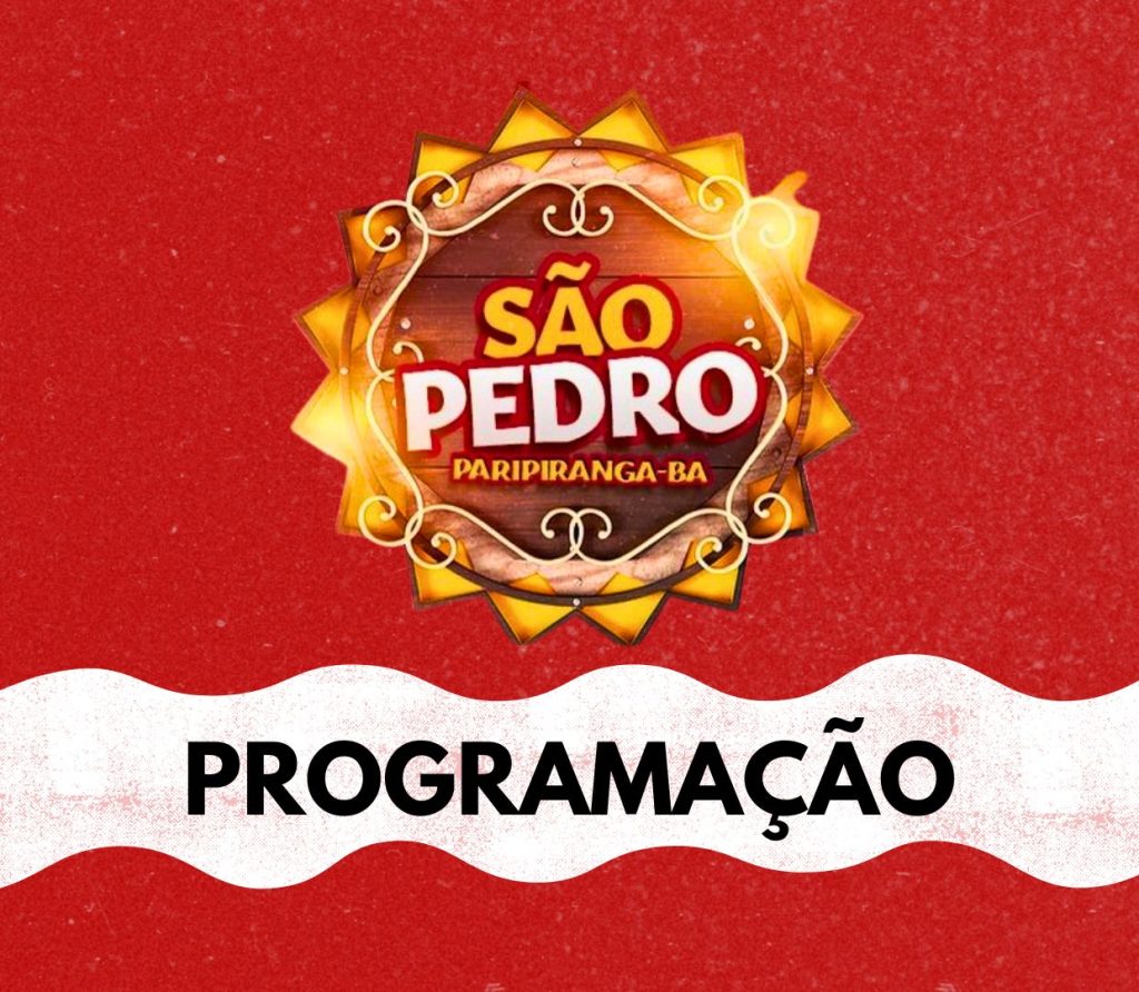 São Pedro de Paripiranga: confira a programação marcada por shows e manifestações culturais São Pedro de Paripiranga: confira a programação marcada por shows e manifestações culturais