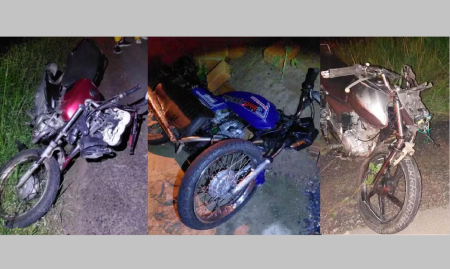 Acidente entre três motocicletas em Simão Dias deixa um m0rto e quatro feridos Acidente entre três motocicletas em Simão Dias deixa um m0rto e quatro feridos