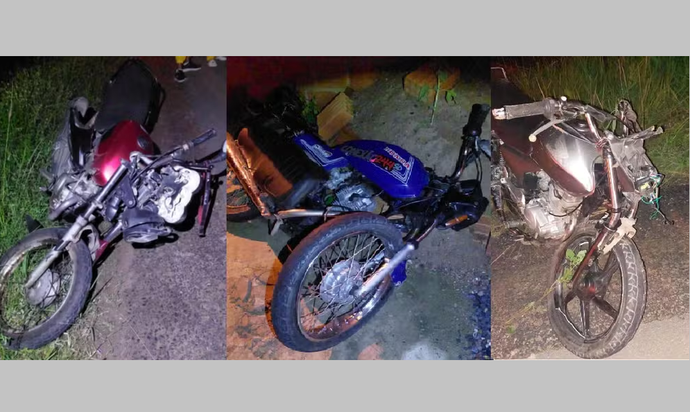 Acidente entre três motocicletas em Simão Dias deixa um m0rto e quatro feridos Acidente entre três motocicletas em Simão Dias deixa um m0rto e quatro feridos