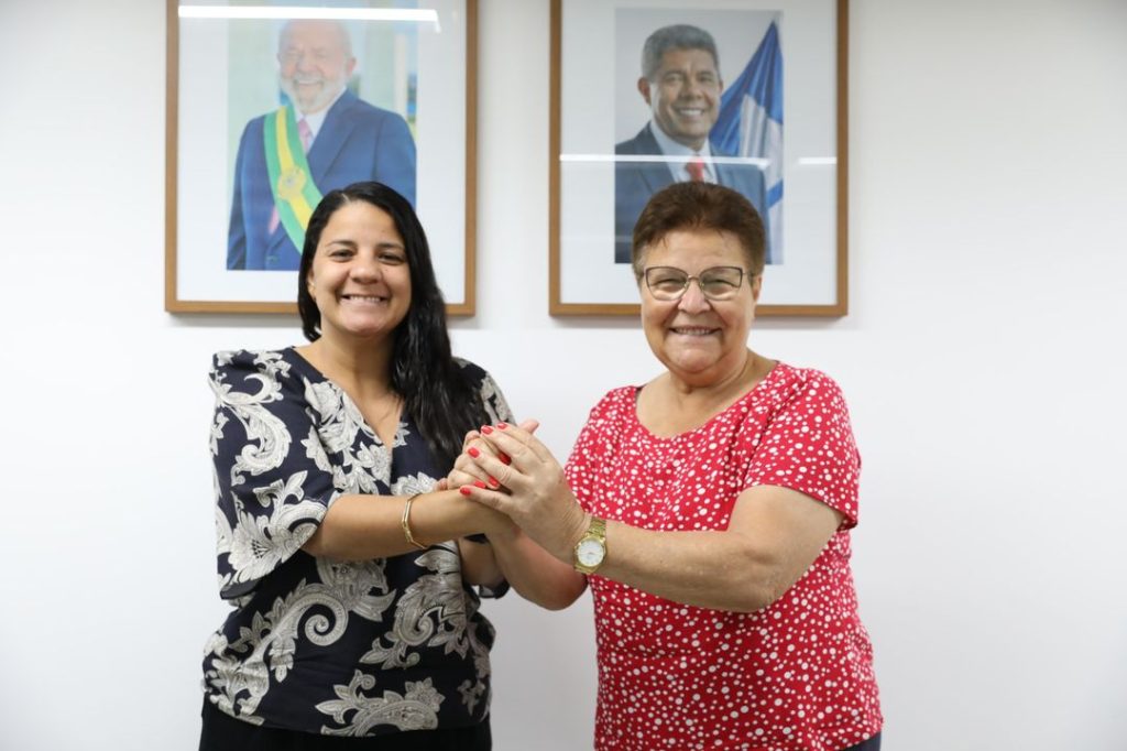 Deputada Fátima Nunes avança em diálogo com secretária de Educação para fortalecer infraestrutura escolar na Bahia Deputada Fátima Nunes avança em diálogo com secretária de Educação para fortalecer infraestrutura escolar na Bahia