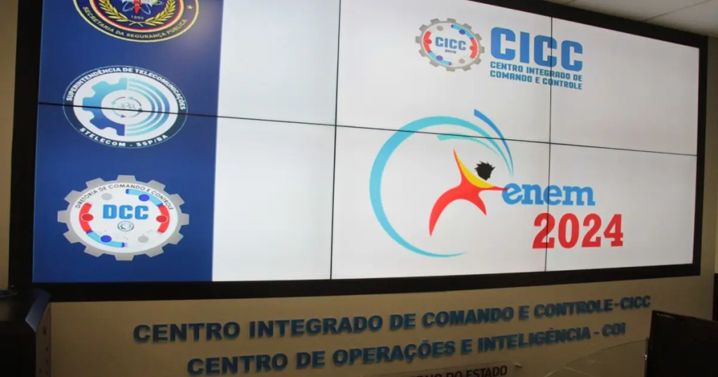 SSP-BA mobiliza 2,4 mil agentes e câmeras de segurança para o Enem 2024 SSP-BA mobiliza 2,4 mil agentes e câmeras de segurança para o Enem 2024