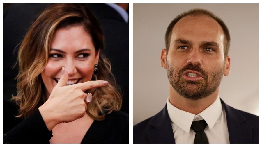Michelle e Eduardo Bolsonaro faziam parte da ala mais favorável ao golpe, diz Cid em delação Michelle e Eduardo Bolsonaro faziam parte da ala mais favorável ao golpe, diz Cid em delação