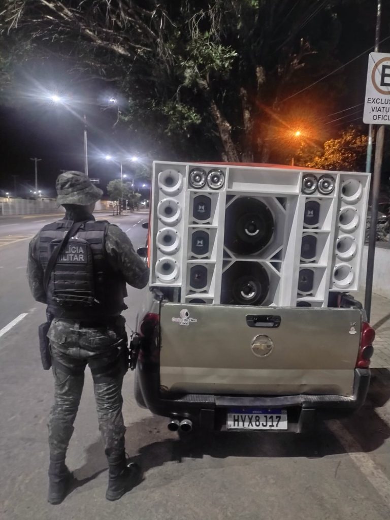APREENSÃO DE PAREDÃO NO BREJO GRANDE