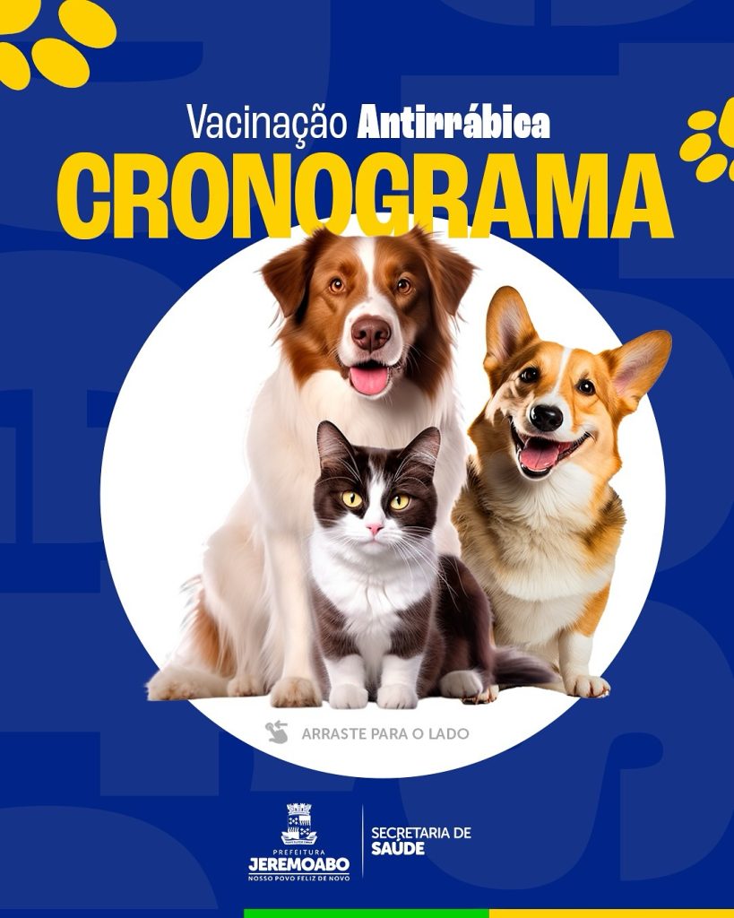 Vacinação Antirrábica 2025 já começou! Vacinação Antirrábica 2025 já começou!