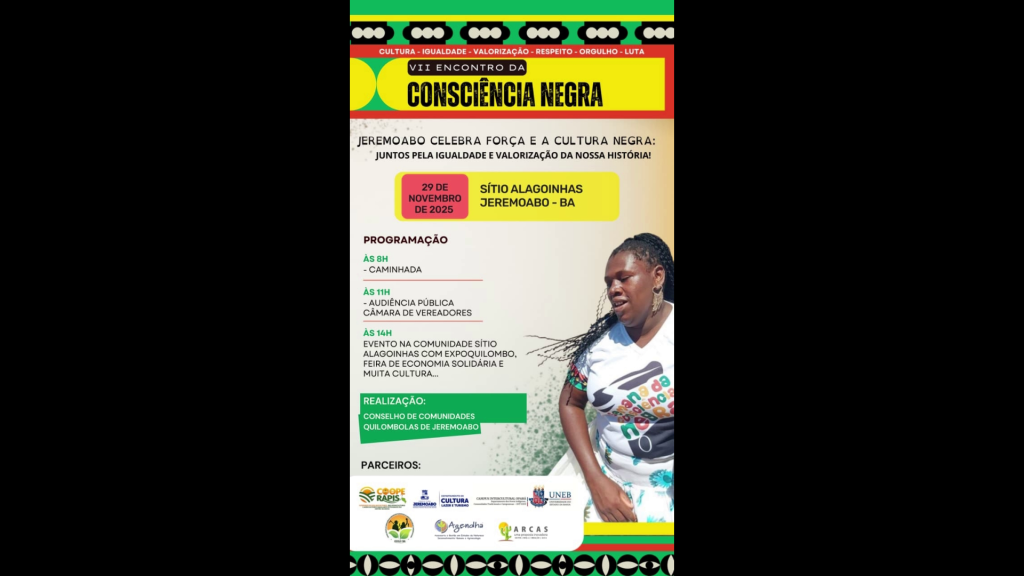 Jeremoabo encerra mês da Consciência Negra com caminhada, audiência pública e conquistas para comunidades quilombolas Jeremoabo encerra mês da Consciência Negra com caminhada, audiência pública e conquistas para comunidades quilombolas