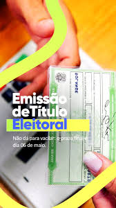 Eleitores têm prazo até 6 de maio para regularizar título em Coronel João Sá Eleitores têm prazo até 6 de maio para regularizar título em Coronel João Sá