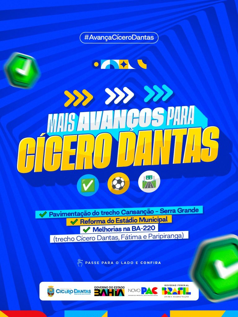 Cícero Dantas avança com novos investimentos anunciados pelo Governo do Estado