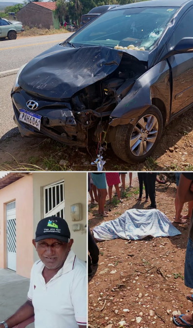 Luto em Água Branca: José Muniz Barreto, conhecido como “Zito Preto”, morre em acidente de trânsito