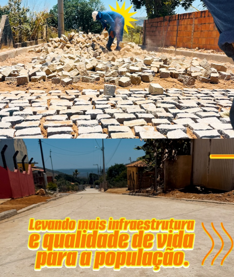 Prefeitura de Paripiranga segue com ações de infraestrutura na Feirinha do Apertado de Pedras